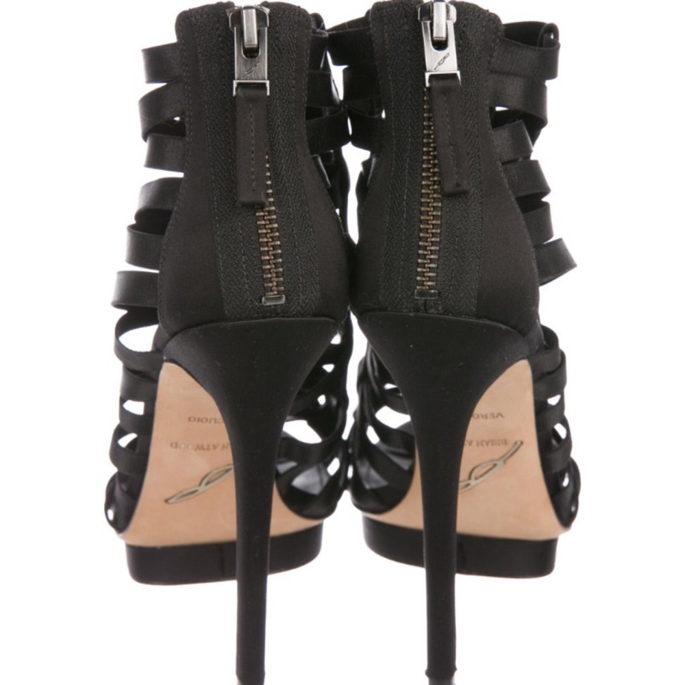 Brian Atwood Black Shoes - Picture 3 of 6